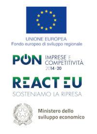 logo PON REACT EU Ministero Sviluppo Economico